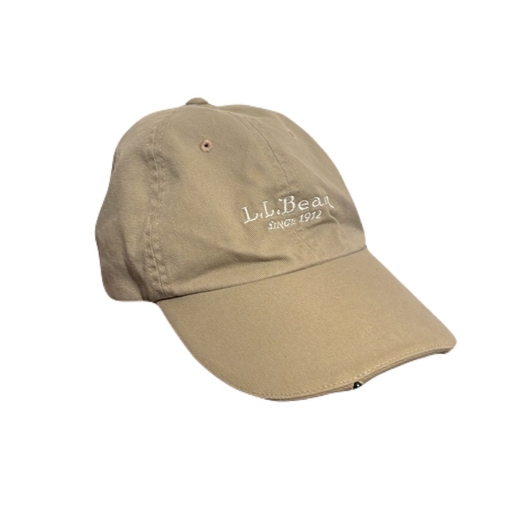Ll Bean Pathfinder Lighted Baseball Strapback Hat… - image 1